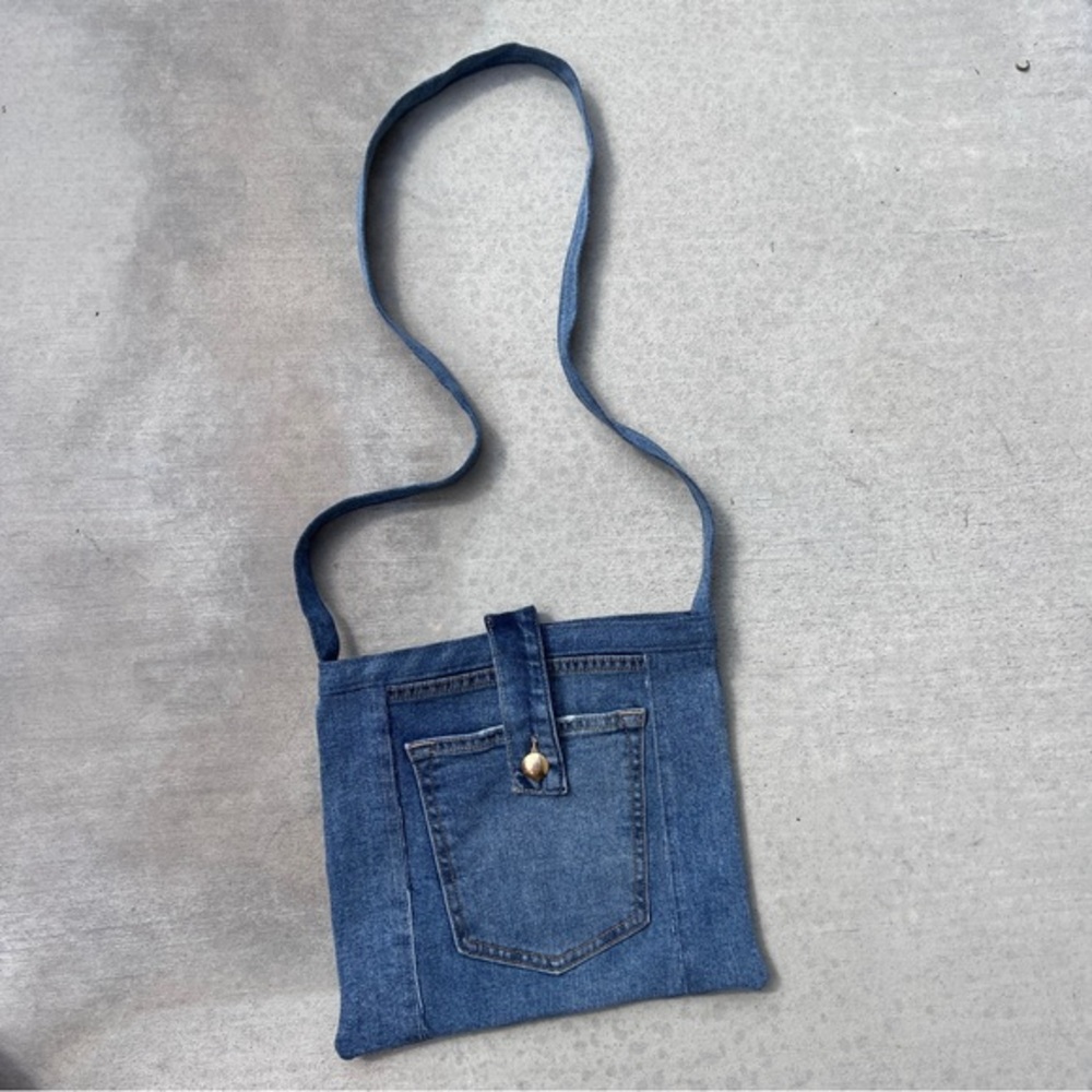 UPCYCLED DENIM BAGS / The Miranda Crossbody